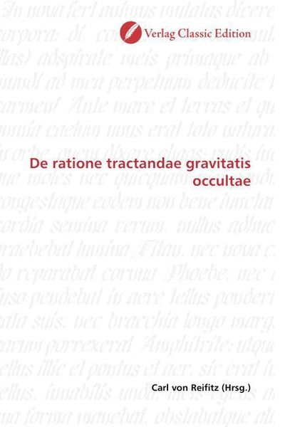 Produktbild: Ratione tractandae gravitatis occultae