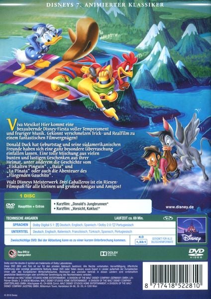 Produktbild: Drei Caballeros - Disney Classics