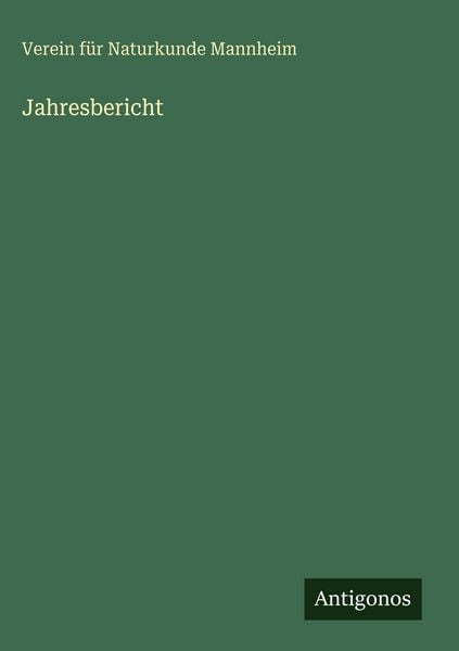 Produktbild: Jahresbericht