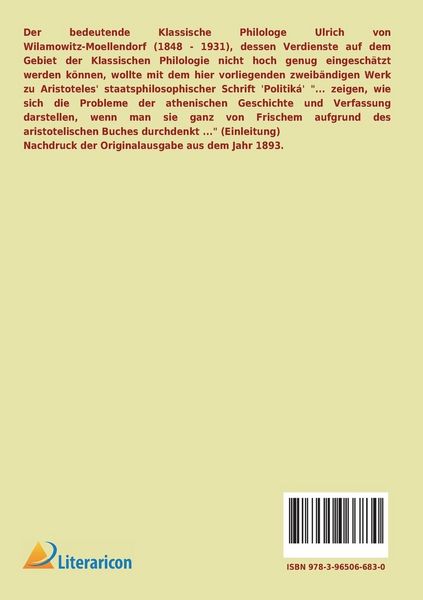 Produktbild: Aristoteles und Athen