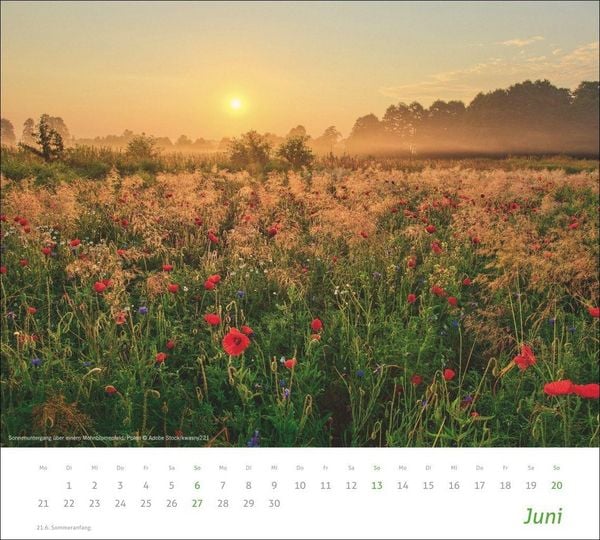 Produktbild: times&more Sonnige Momente Bildkalender 2027