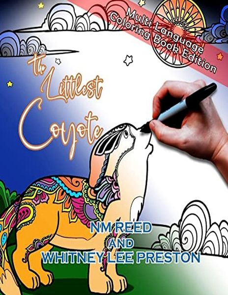 Produktbild: The littlest Coyote (Multi Language Coloring Edition)