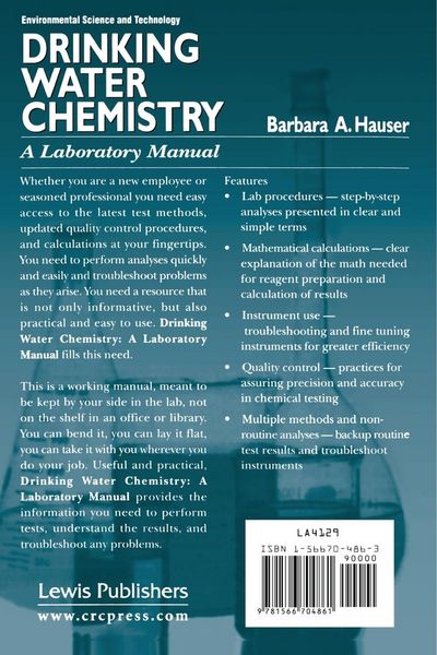 Produktbild: Drinking Water Chemistry