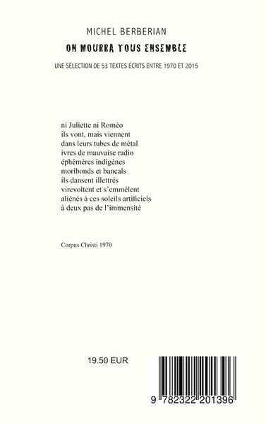 Produktbild: On mourra tous ensemble