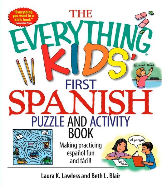 Produktbild: The Everything Kids' First Spanish Puzzle & Activity Book