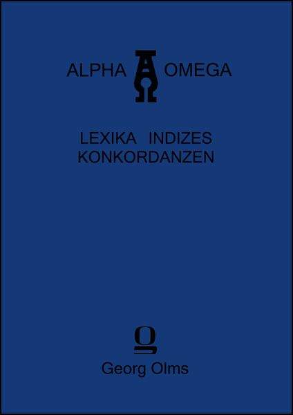 Produktbild: Concordanc&iacute;a Calderoniana / Konkordanz zu Calder&oacute;nTeil III: Dramas.