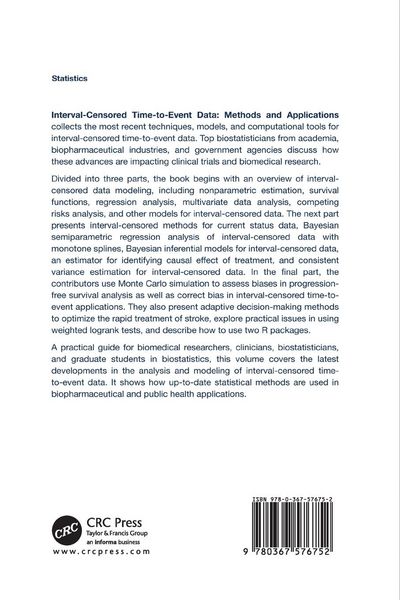Produktbild: Interval-Censored Time-to-Event Data