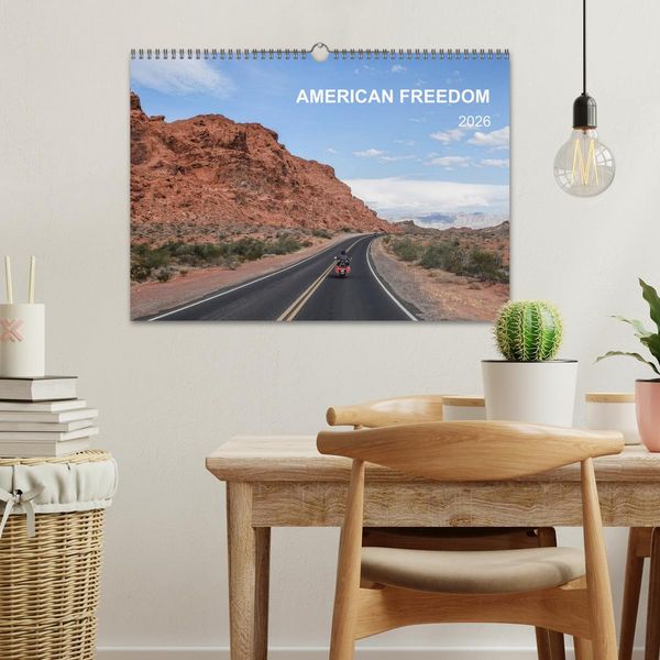 Produktbild: American Freedom (Wandkalender 2026 DIN A3 quer), CALVENDO Monatskalender