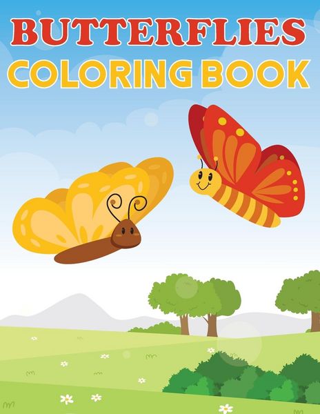 Produktbild: Butterflies Coloring Book