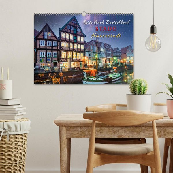 Produktbild: Reise durch Deutschland - Hansestadt Stade (Wandkalender 2026 DIN A3 quer), CALVENDO Monatskalender