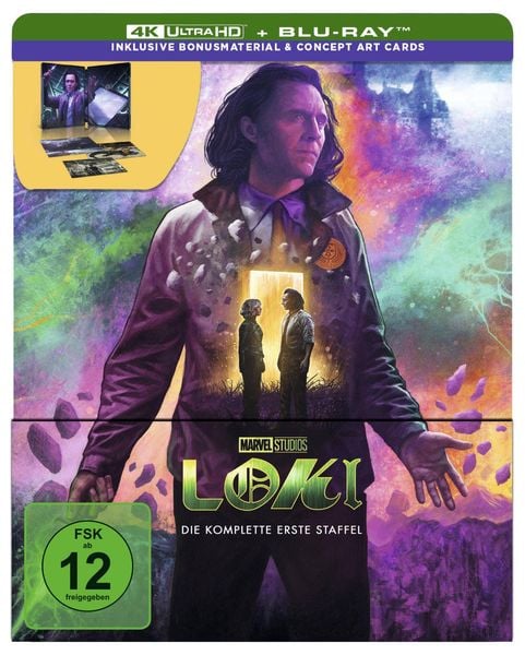 Loki - Staffel 1 - Steelbook - Limited Edition (4 4K Ultra HD)