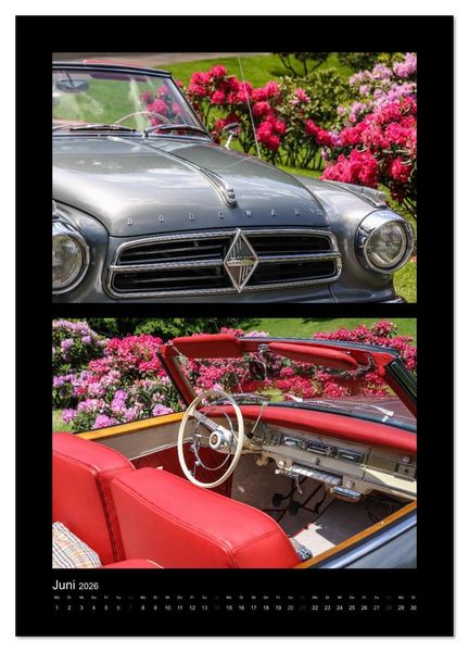 Produktbild: Klassische Oldtimer (Wandkalender 2026 DIN A2 hoch), CALVENDO Monatskalender