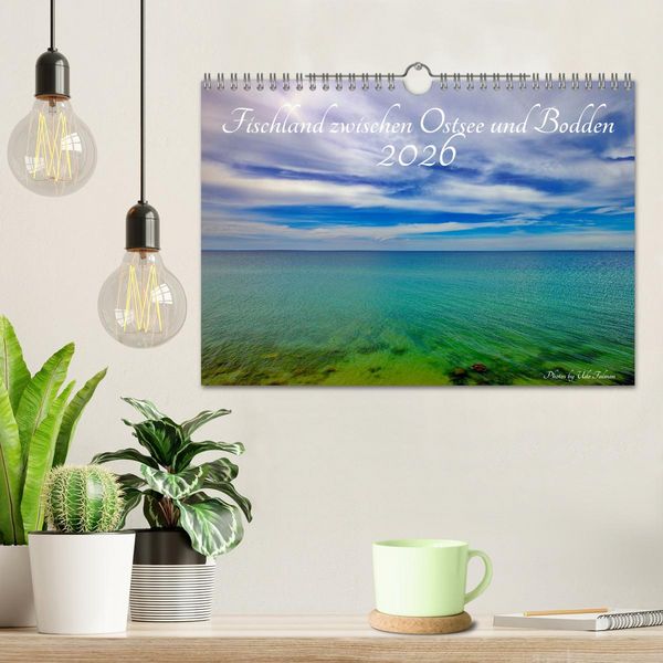 Produktbild: Fischland zwischen Ostsee und Bodden (Wandkalender 2026 DIN A4 quer), CALVENDO Monatskalender
