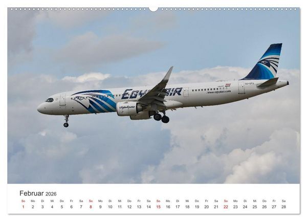 Produktbild: Frankfurt Airport - EDDF (Wandkalender 2026 DIN A2 quer), CALVENDO Monatskalender
