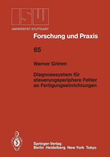 Produktbild: Diagnosesystem f&uuml;r steuerungsperiphere Fehler an Fertigungseinrichtungen