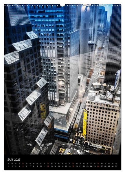 Produktbild: NEW YORK &ndash; street view (hochwertiger Premium Wandkalender 2026 DIN A2 hoch), Kunstdruck in Hochglanz