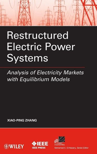Produktbild: Restructured Electric Power Systems
