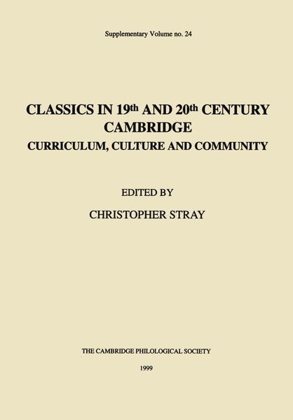 Produktbild: Classics in 19th and 20th Century Cambridge