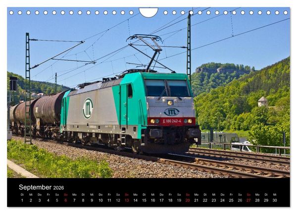 Produktbild: Unterwegs am Bahndamm (Wandkalender 2026 DIN A4 quer), CALVENDO Monatskalender