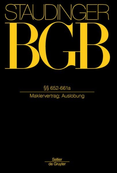 Produktbild: &sect;&sect; 652-661a
