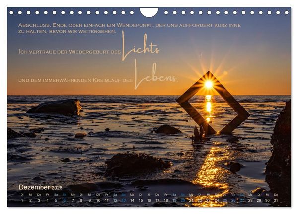 Produktbild: Vertraue! (Wandkalender 2026 DIN A4 quer), CALVENDO Monatskalender