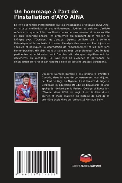 Produktbild: Un hommage &agrave; l'art de l'installation d'AYO AINA