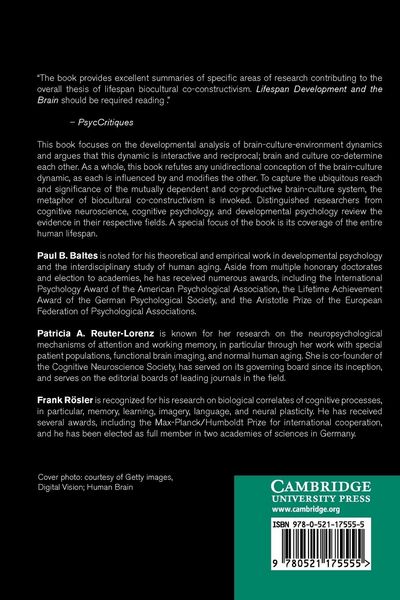 Produktbild: Lifespan Development and the Brain