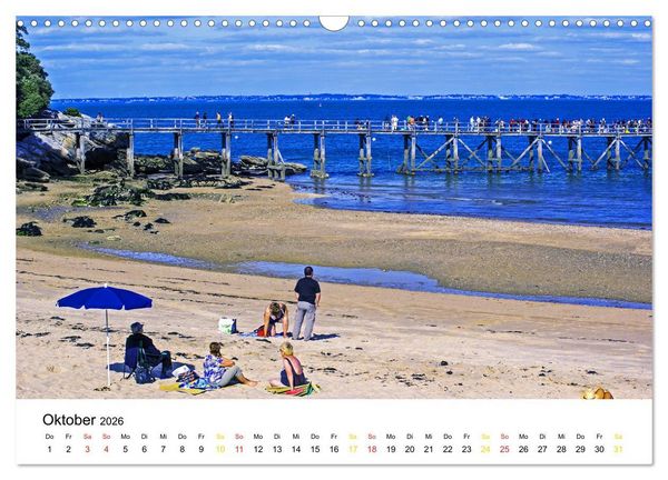 Produktbild: Vend&eacute;e Aus dem Meer steigender Himmel Frankreichs (Wandkalender 2026 DIN A3 quer), CALVENDO Monatskalender