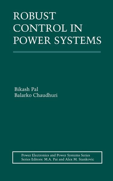 Produktbild: Robust Control in Power Systems