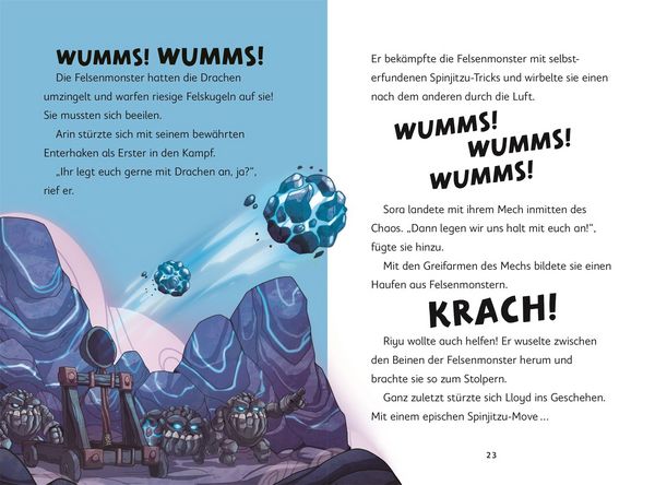 Produktbild: LEGO&reg; NINJAGO&reg; Riyu der Drache Das Ninja-Training