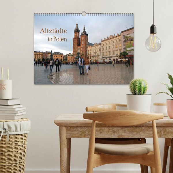Produktbild: Altst&auml;dte in Polen (Wandkalender 2026 DIN A3 quer), CALVENDO Monatskalender