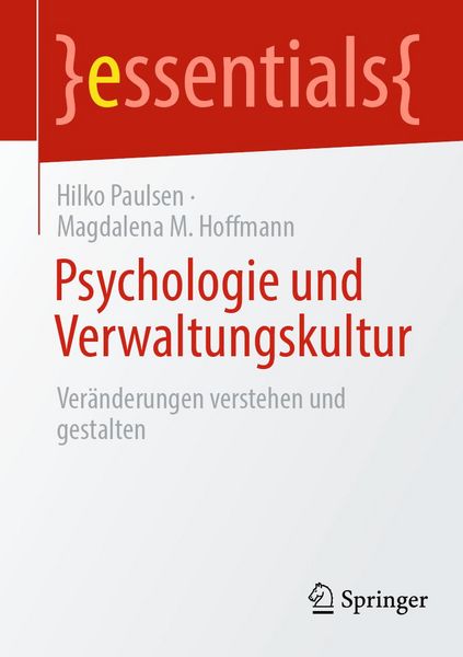 Produktbild: Psychologie und Verwaltungskultur