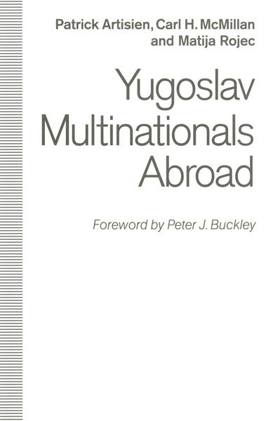 Produktbild: Yugoslav Multinationals Abroad