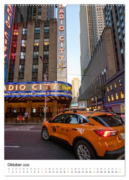 Produktbild: New York, Facetten einer Stadt (hochwertiger Premium Wandkalender 2026 DIN A2 hoch), Kunstdruck in Hochglanz