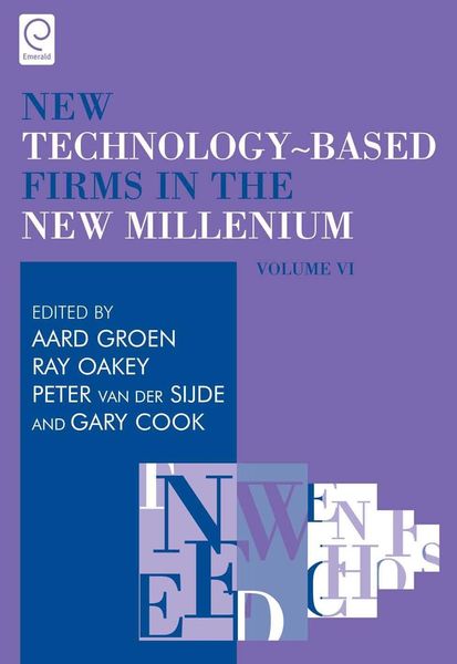 Produktbild: New Technology-Based Firms in the New Millennium