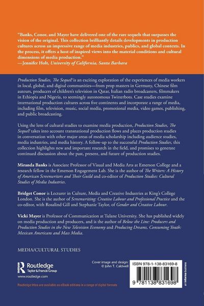 Produktbild: Production Studies, The Sequel!