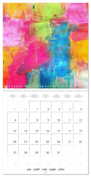 Produktbild: Bright colours for you (Wall Calendar 2026 12 &times; 12 Inch) CALVENDO 12 Month Wall Calendar