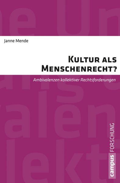 Produktbild: Kultur als Menschenrecht?