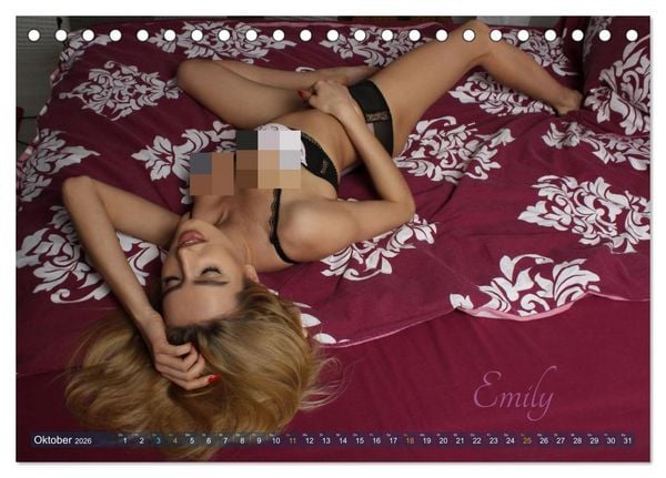 Produktbild: Erotik Fotoart - Natural Honeys (Tischkalender 2026 DIN A5 quer), CALVENDO Monatskalender
