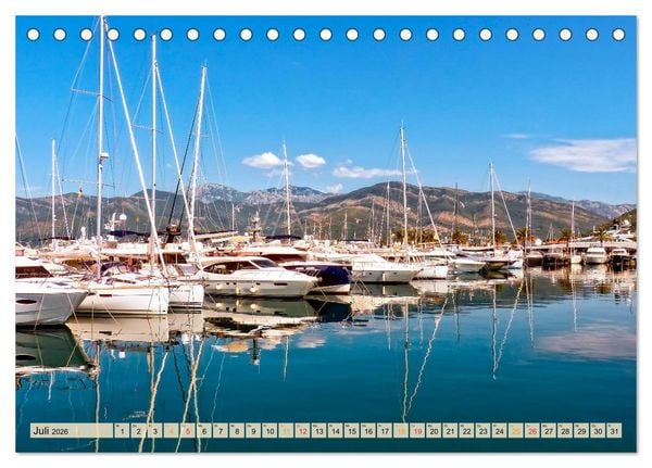 Produktbild: Sch&ouml;ne H&auml;fen zwischen Island und Barbados (Tischkalender 2026 DIN A5 quer), CALVENDO Monatskalender