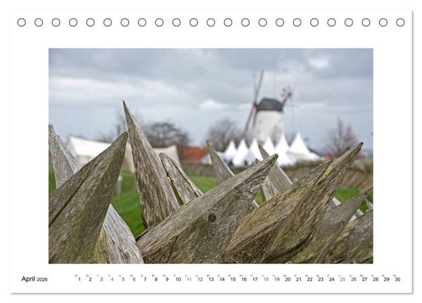 Produktbild: D&auml;nemark - Flensborg Fjord und Inselwelt (Tischkalender 2026 DIN A5 quer), CALVENDO Monatskalender