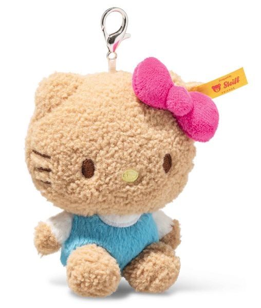 Produktbild: Steiff 024825 - Hello Kitty Anh&auml;nger, beige, Pl&uuml;sch, 10 cm