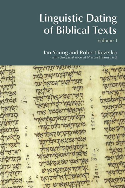 Produktbild: Linguistic Dating of Biblical Texts