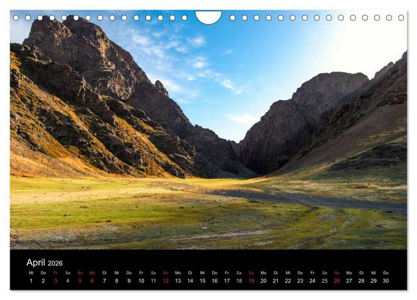 Produktbild: Mongolei - Zwischen Mittelalter und Moderne (Wandkalender 2026 DIN A4 quer), CALVENDO Monatskalender