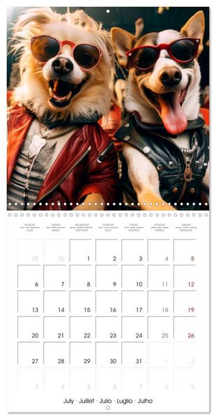 Produktbild: Jolly Selfies (Wall Calendar 2026 12 &times; 12 Inch) CALVENDO 12 Month Wall Calendar