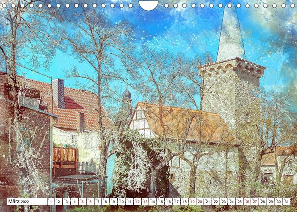 Produktbild: Hettstedt einzig ARTig (Wandkalender 2022 DIN A4 quer)