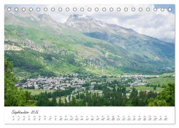 Produktbild: Die Route der Gro&szlig;en Alpen - Das Guisane-Tal und Brian&ccedil;onnais (Tischkalender 2026 DIN A5 quer), CALVENDO Monatskalender