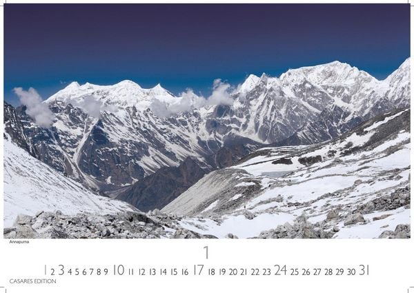 Produktbild: Nepal Kalender 2027 &ndash; Wandkalender | Fotokalender Asien 35x50cm Grosses Format - Atemberaubende Fotos der Himalaya-Gipfel, Tempel und heiligen St&auml;tten Nepals