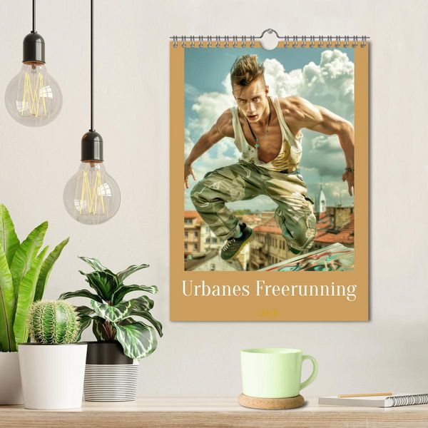 Produktbild: Urbanes Freerunning (Wandkalender 2026 DIN A4 hoch), CALVENDO Monatskalender