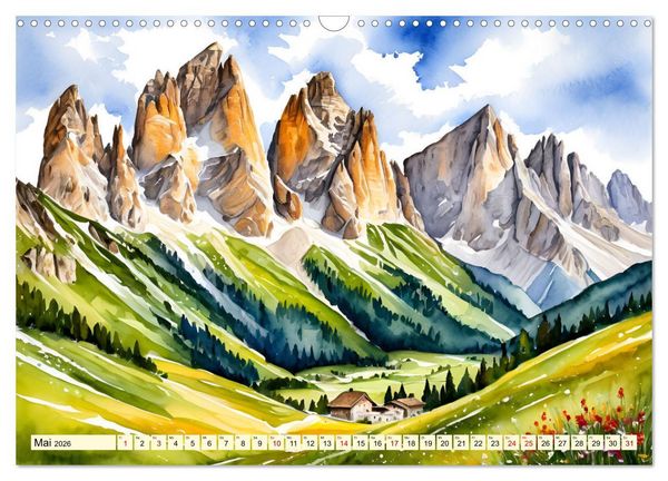 Produktbild: Italien - La dolce vita (Wandkalender 2026 DIN A3 quer), CALVENDO Monatskalender